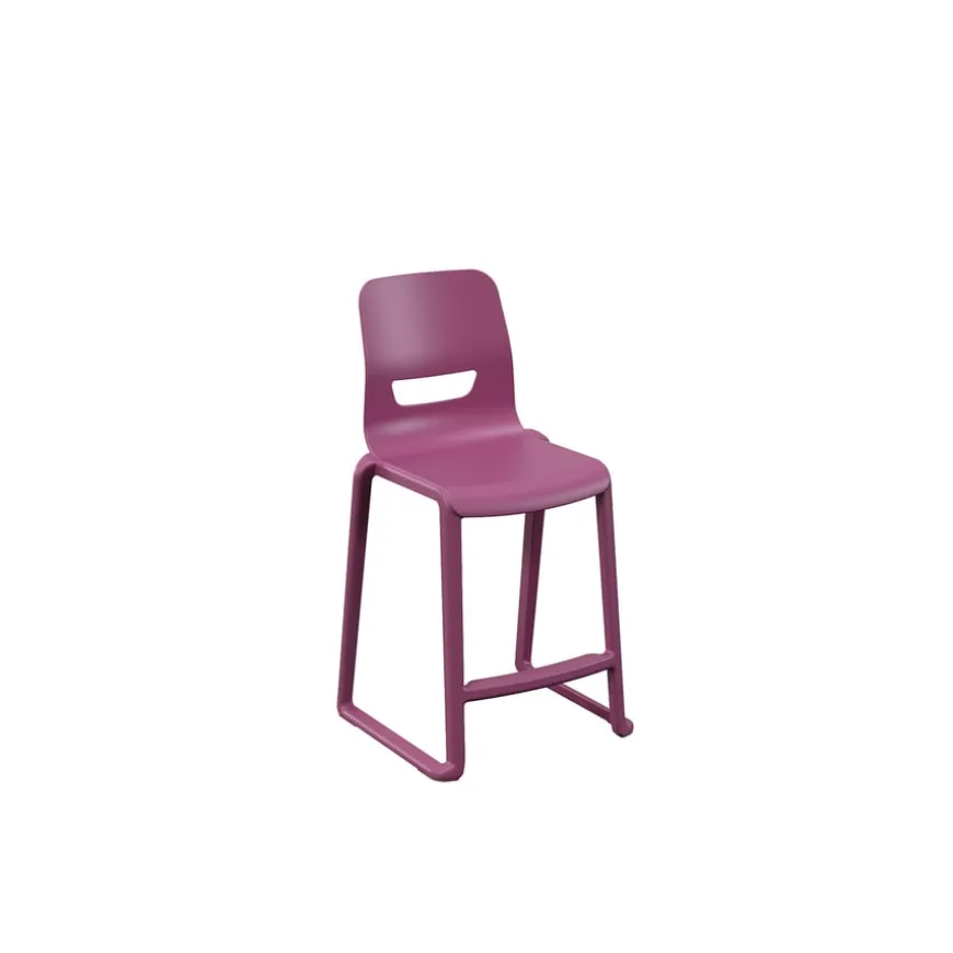 Postura One Piece High Back Stool
