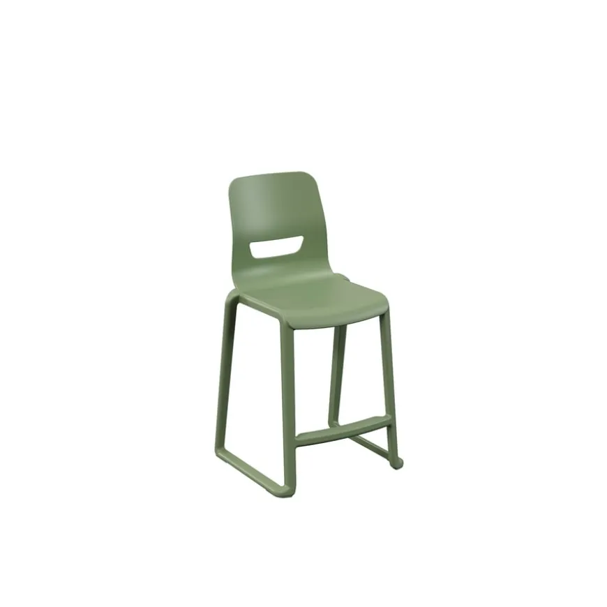 Postura One Piece High Back Stool