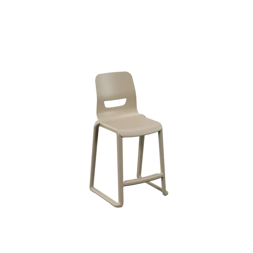 Postura One Piece High Back Stool
