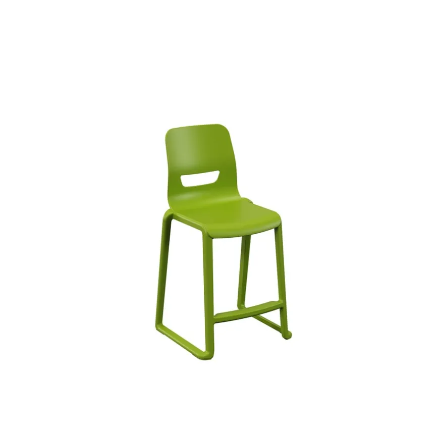 Postura One Piece High Back Stool