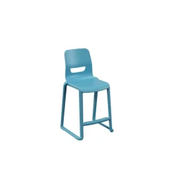 Postura One Piece High Back Stool