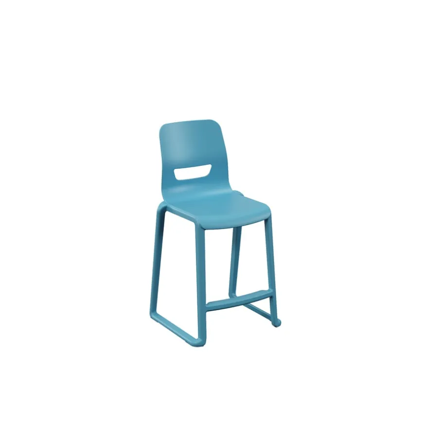 Postura One Piece High Back Stool