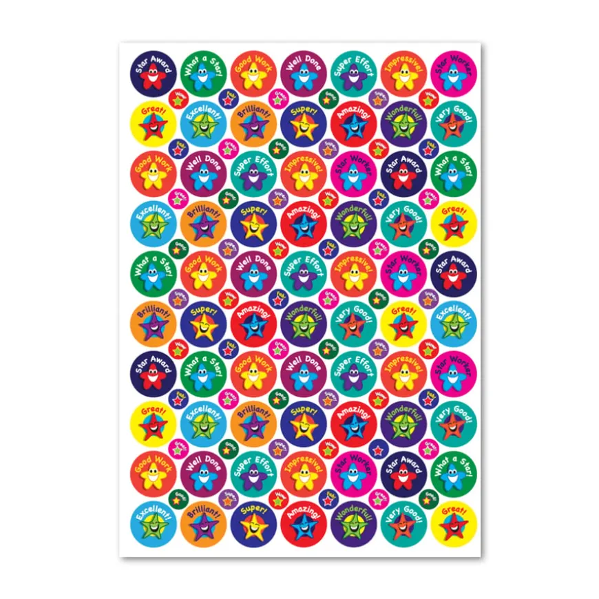 Praise Star Stickers Bulk Pack 3720pk