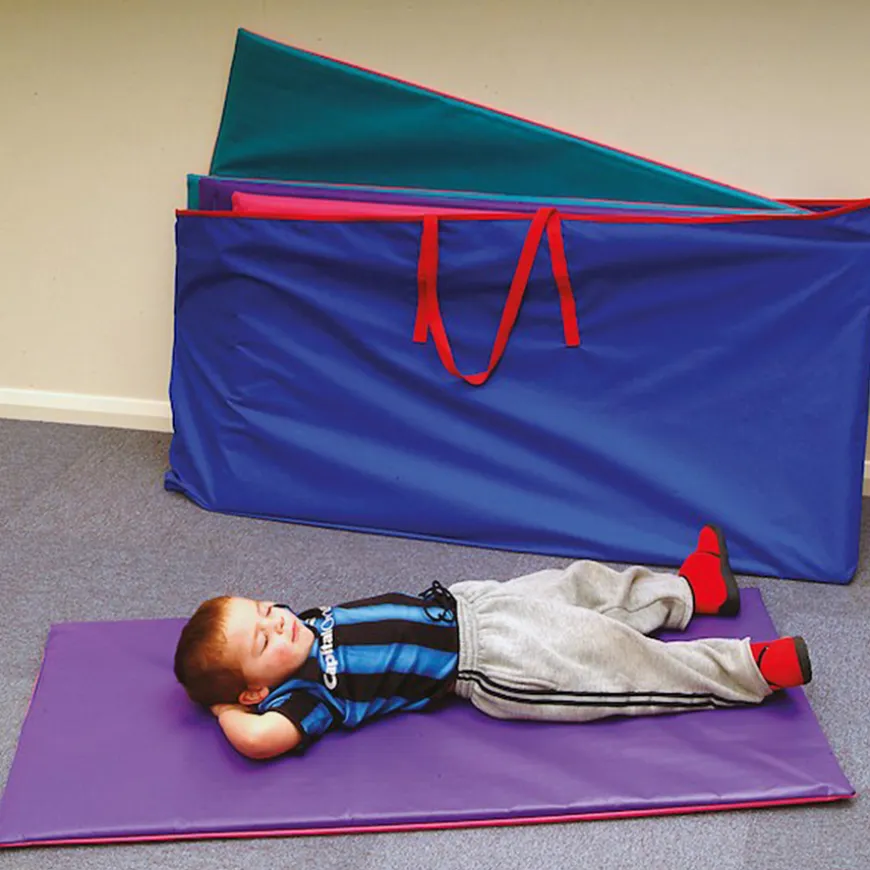 Premium Stitched Sleep Mats with Storage Bag 6pk