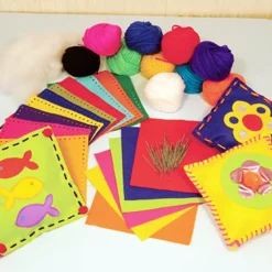 Pre Punched Felt Cushion Sewing Kit