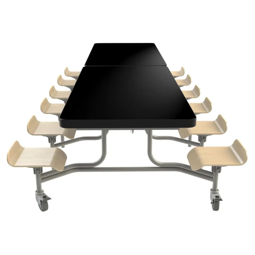 Primo Mobile Folding Dining Table With Seats