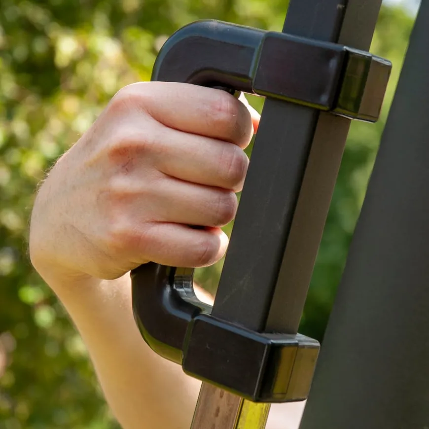 Pro Just Portable Basketball Hoop w/ Acrylic Backboard