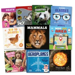 Purple Non-Fiction Book Bands Level 8 10pk