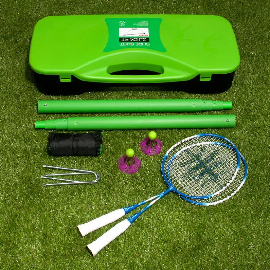 Quick Fit Primary Badminton Post Net Kit