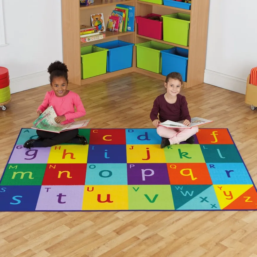 Rainbow Alphabet Mat L2 x W1.5m
