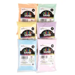 Rainbow ECO Eco Craft Sand Assorted Bags 6 x 1kg