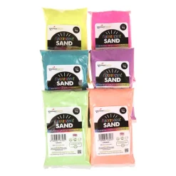 Rainbow ECO Eco Craft Sand Assorted Bags 6 x 1kg
