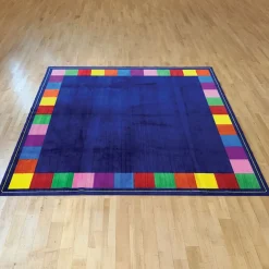 Rainbow Edge Classroom Carpet