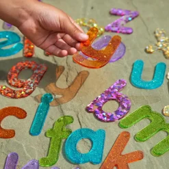 Rainbow Glitter Letters