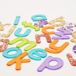 Rainbow Glitter Letters
