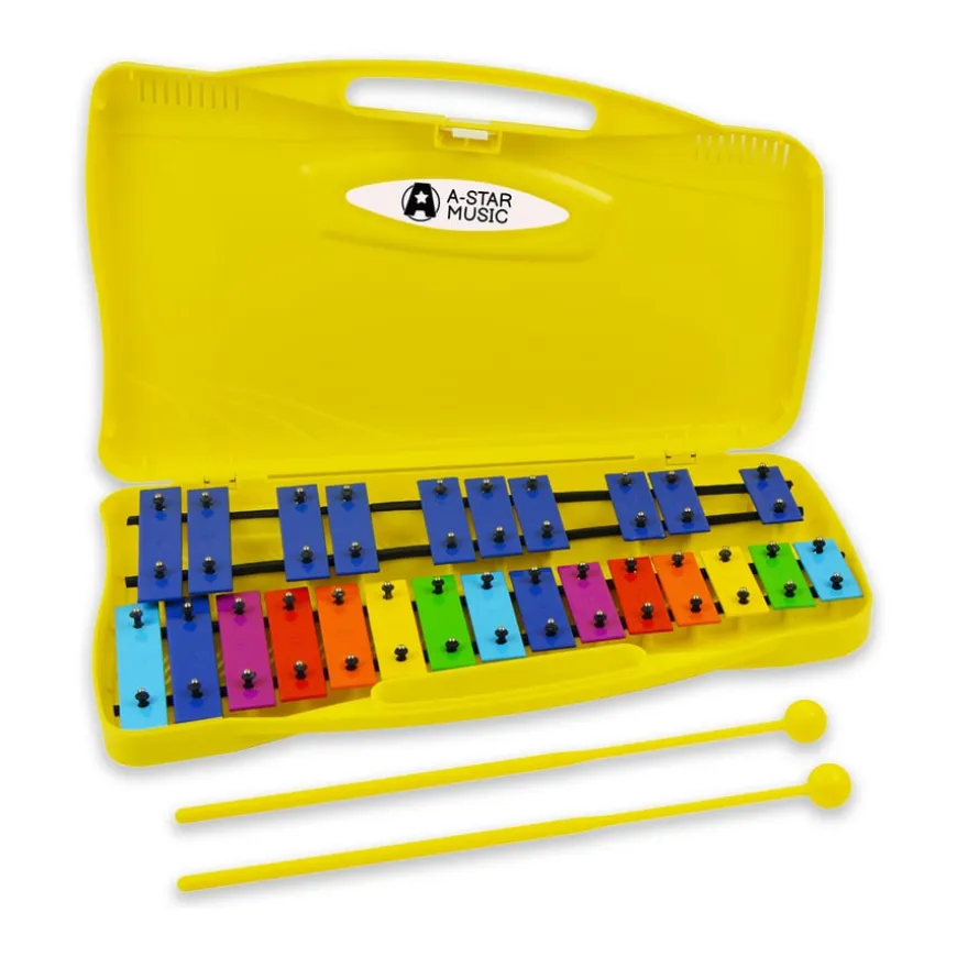 Rainbow 25 Note Soprano Chromatic Glockenspiel