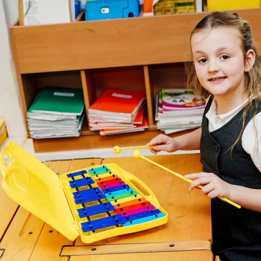 Rainbow 25 Note Soprano Chromatic Glockenspiel