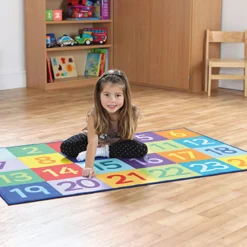Rainbow Number Mats