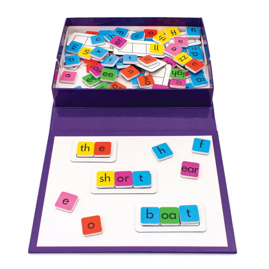 Rainbow Phonics Tiles 106pcs