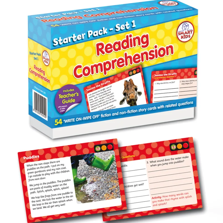 Reading Comprehension Cards Set 1 54pk