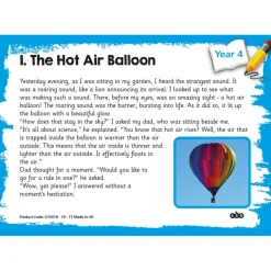 Reading Comprehension Topic Cards Year 4