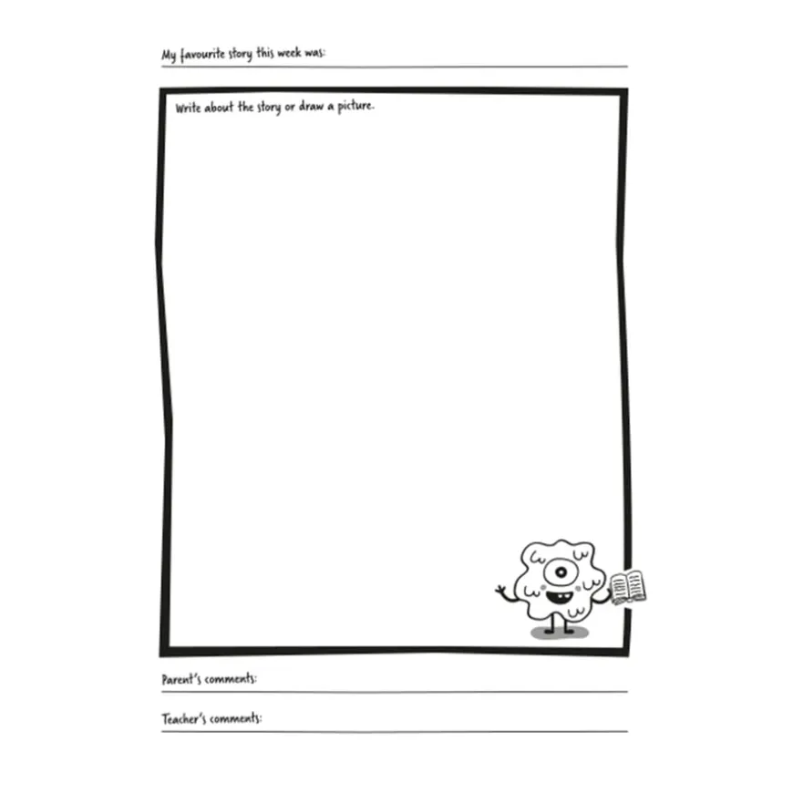 Reading Record Book KS1 30pk