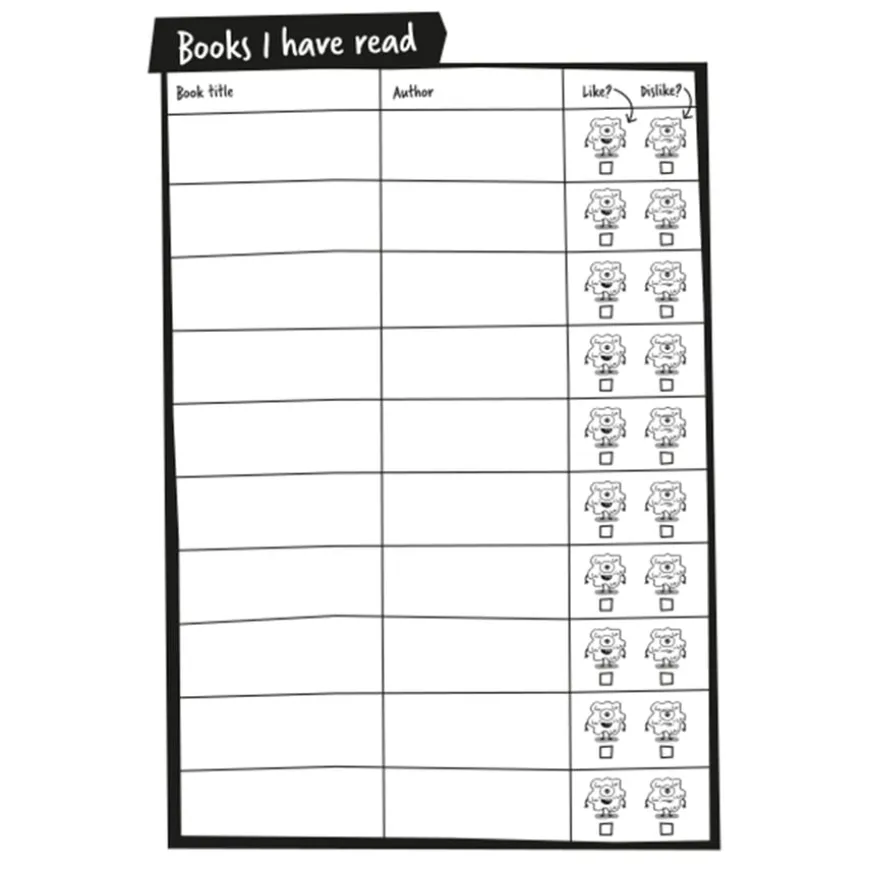 Reading Record Book KS1 30pk