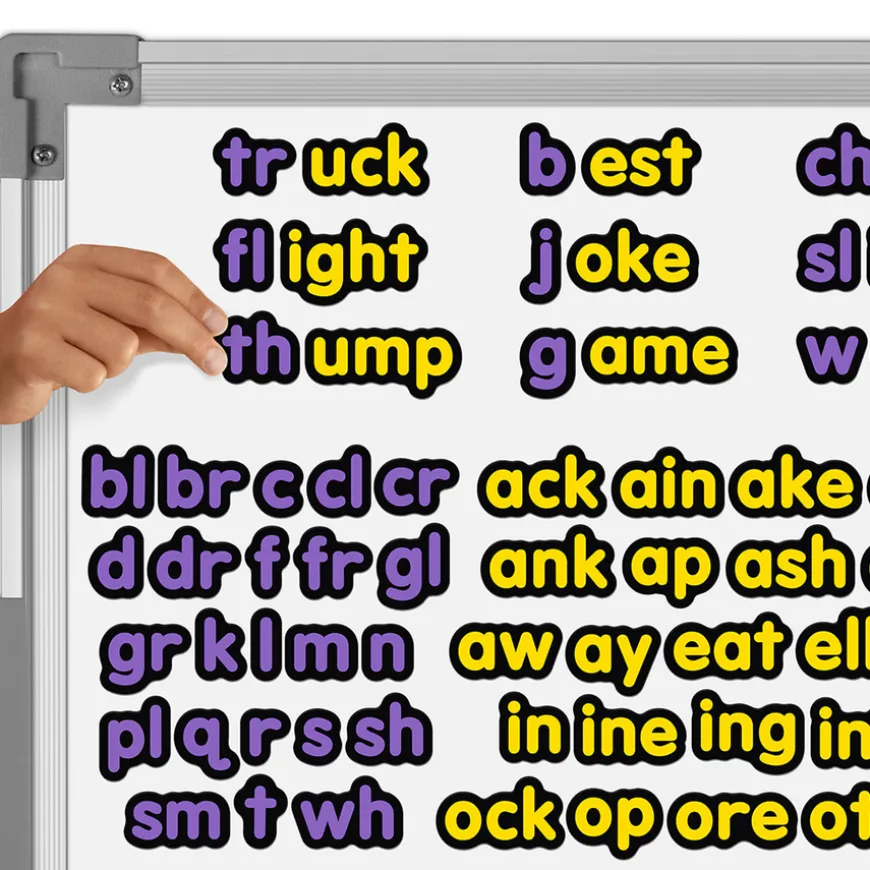 Reading Skills Word Families Magnetic Letters