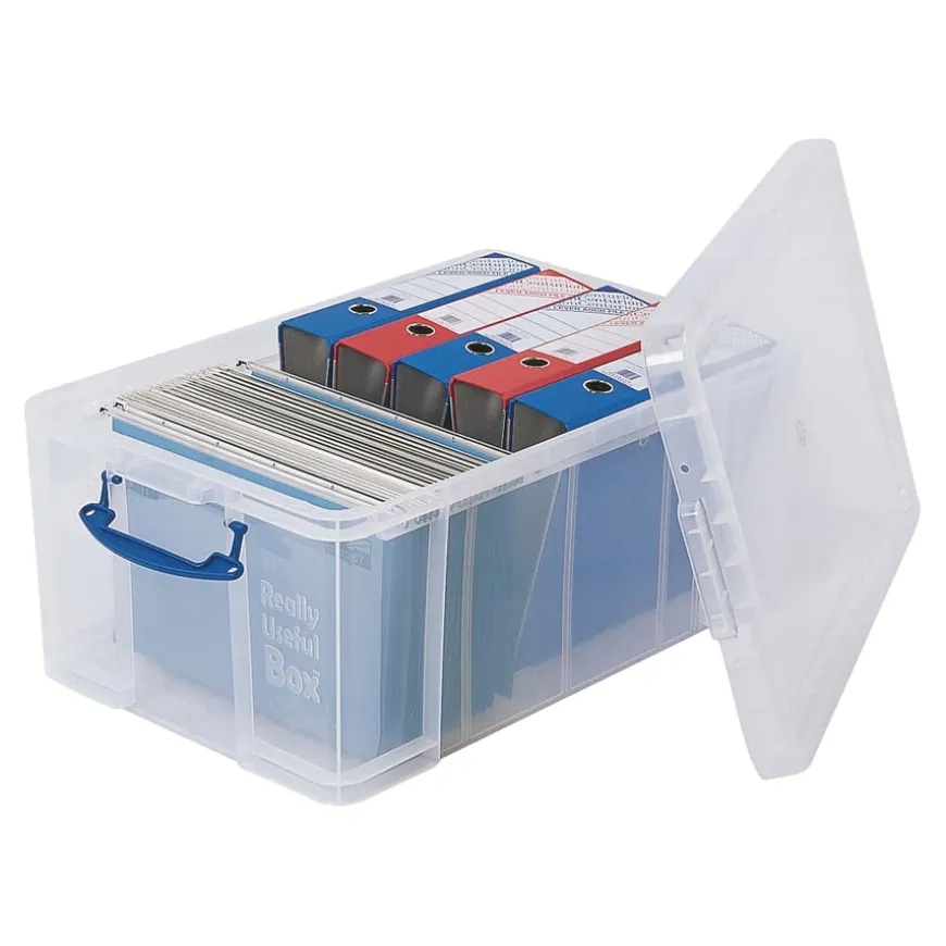 Really Useful Box Clear Plastic Storage Container