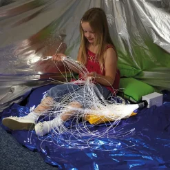 Rechargeable Wireless Sensory Fibre Optic Strands