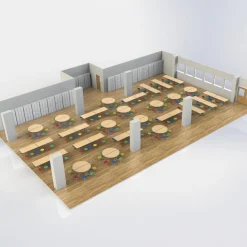 Rectangular 12 Seater Folding Table