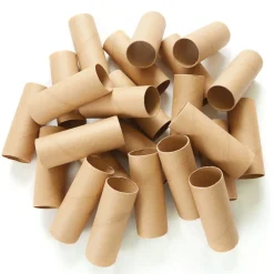 Recycled Sturdy Cardboard Craft Rolls 24pk
