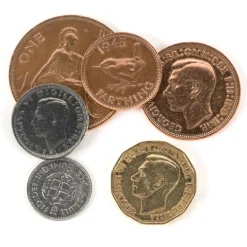 Replica British War Time Coins