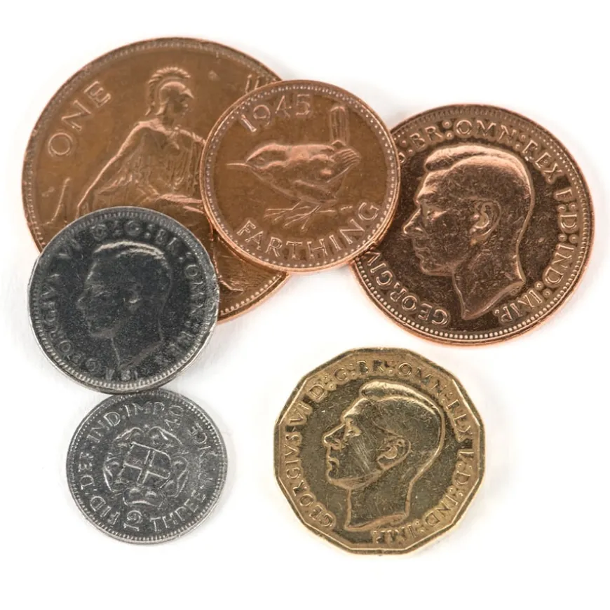 Replica British War Time Coins