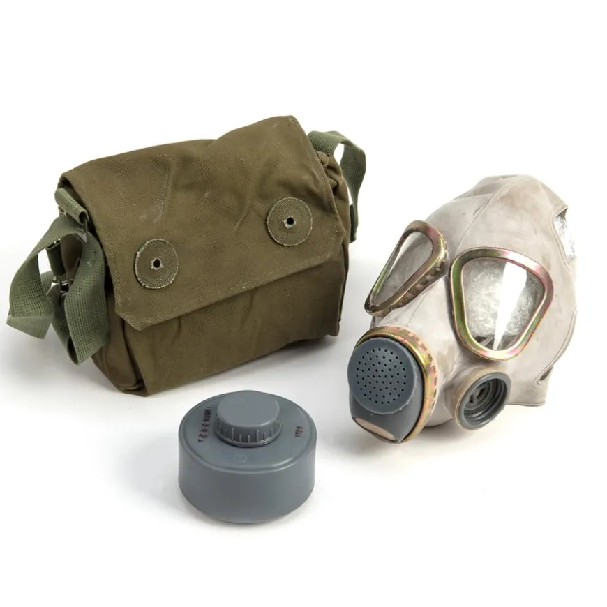 Replica War Gas Mask and Bag KS2