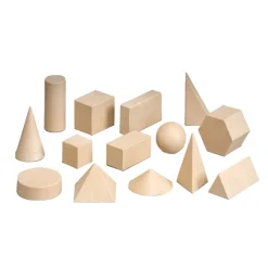 RE-Wood® Geometric Shapes Set 14pcs