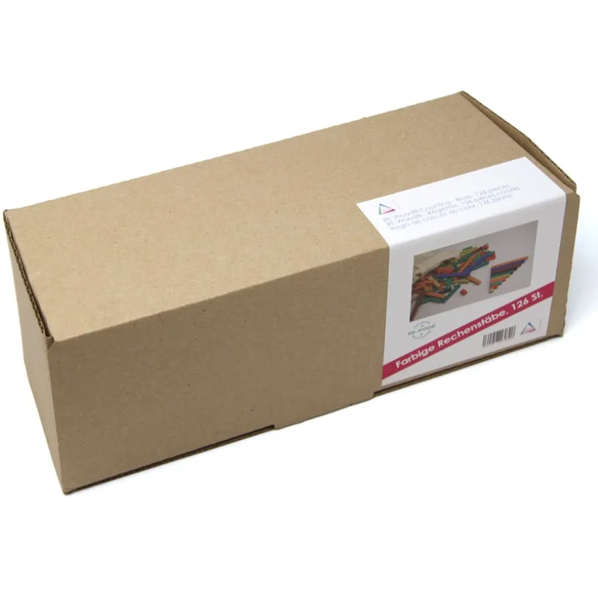 RE-Wood® Number Rods 126pcs