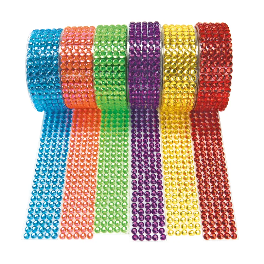 Rhinestone Craft Tape 6pk