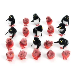 Robins & Penguins Decorations 20pk