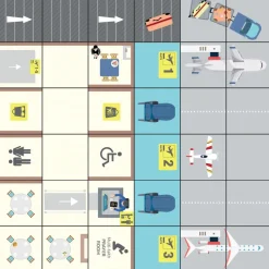 Robotics Mats - At the Airport