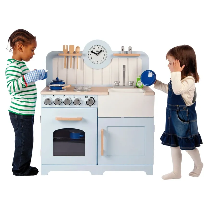 Role Play Classic Country Kitchen Soft Blue