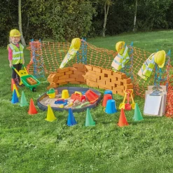 Role Play Construction Site Play Set 84pcs