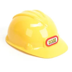 Role Play Construction Worker's Hats 4pk