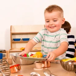 Role Play Curiosity Kitchen and Accessories Set