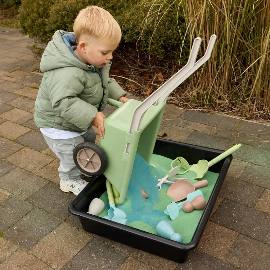 Role Play Garden Wheelbarrow & Mower