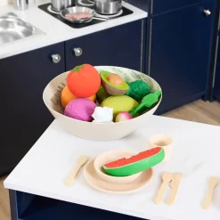 Role Play Neutral Tableware Dining Set