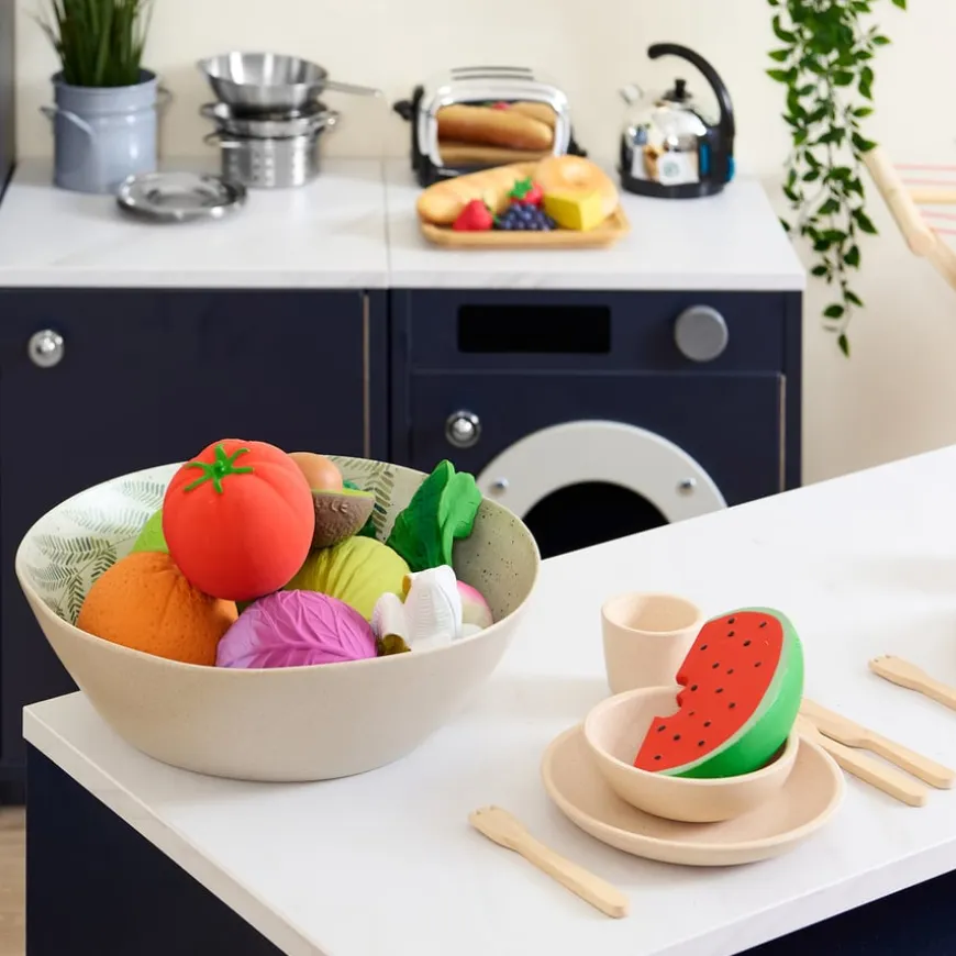 Role Play Neutral Tableware Dining Set