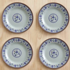 Role Play Realistic Melamine China Plates 4pk