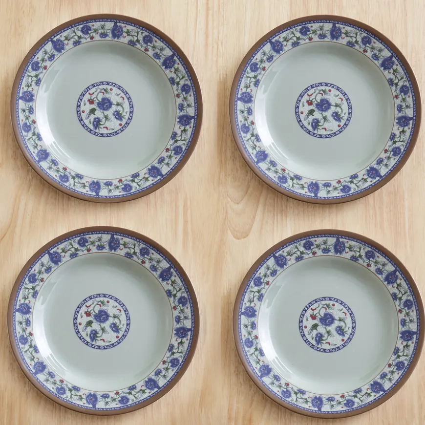 Role Play Realistic Melamine China Plates 4pk
