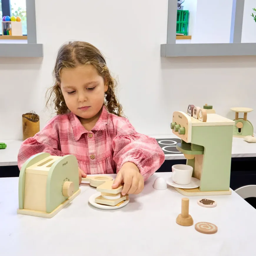 Role Play Sage Wooden Kitchen Equipment Bundle